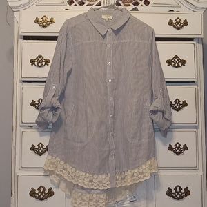 NWOT umgee tunic dress with pockets